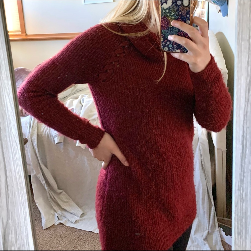 Hollister Cowl Neck Tunic Sweater